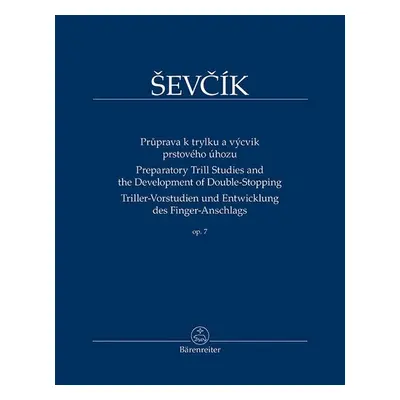 Průprava k trylku a výcvik prstového úhozu op. 7 - Otakar Ševčík