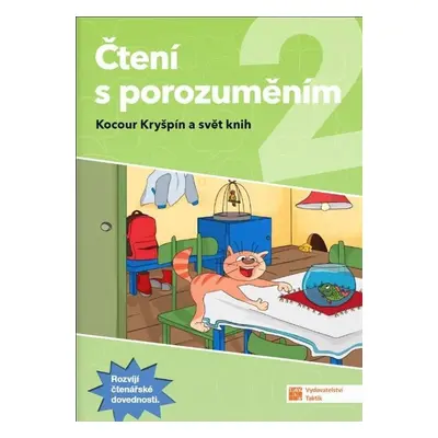 Čtení s porozuměním 2 Kocour Kryšpín a svět knih - Autor Neuveden