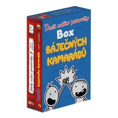 Deník malého poseroutky - Box báječných kamarádů - Jeff Kinney