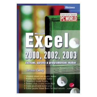 Excel 2000, 2002, 2003 - Jaroslav Černý