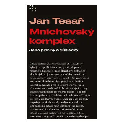 Mnichovský komplex - Jan Tesař