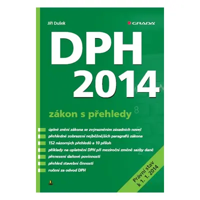 DPH 2014 - zákon s přehledy - Jiří Dušek