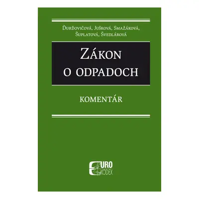 Zákon o odpadoch - Autor Neuveden