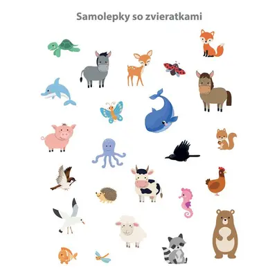 Montessori v škôlke so samolepkami - Autor Neuveden