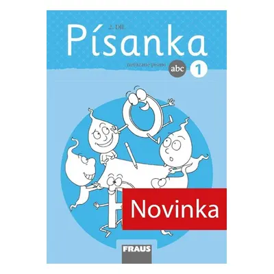 Písanka 1/2 nevázané písmo - Hana Křenová