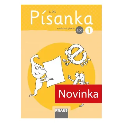 Písanka 1/1 nevázané písmo - Hana Křenová