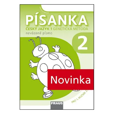 Písanka 2 Český jazyk Genetická metoda - Autor Neuveden