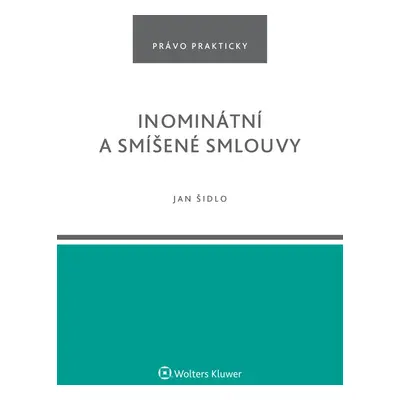 Inominátní a smíšené smlouvy - Jan Šidlo