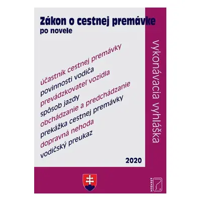 Zákon o cestnej premávke po novele - Autor Neuveden