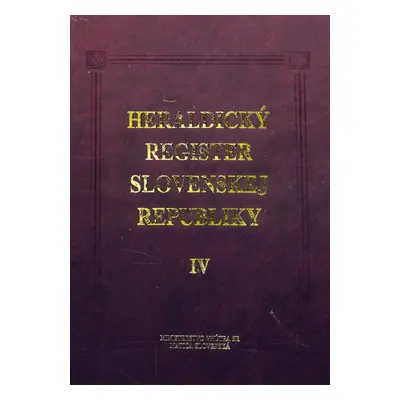 Heraldický register Slovenskej republiky IV - Ladislav Vrteľ