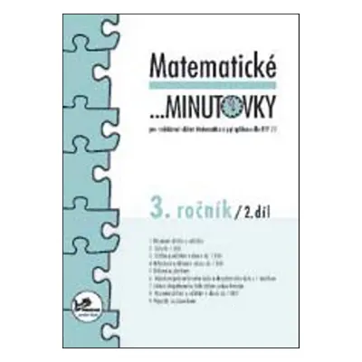 Matematické minutovky 3. ročník / 2. díl - RNDr. Josef Molnár