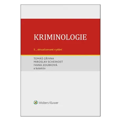 Kriminologie - Ivana Zoubková