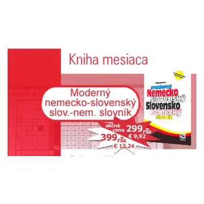 Moderný Nemecko slovenský Slovensko nemecký slovník - Táňa Balcová