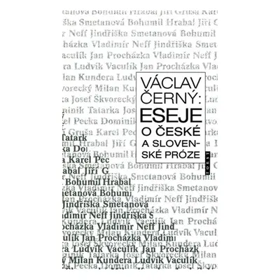 Eseje o české a slovenské próze - Václav Černý