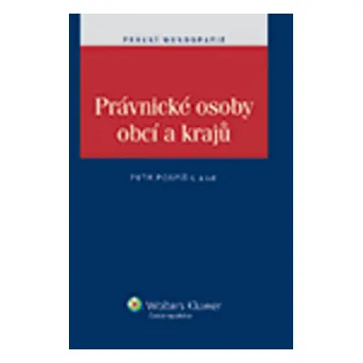 Právnické osoby obcí a krajů - Petr Pospíšil