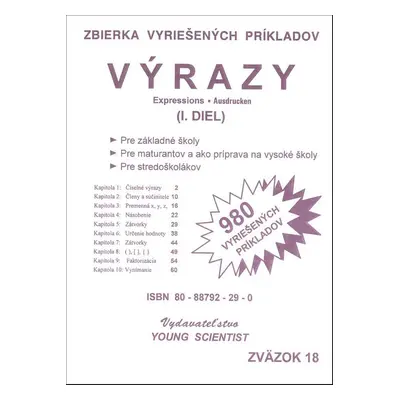 Výrazy I. diel - RNDr. Iveta Olejárová