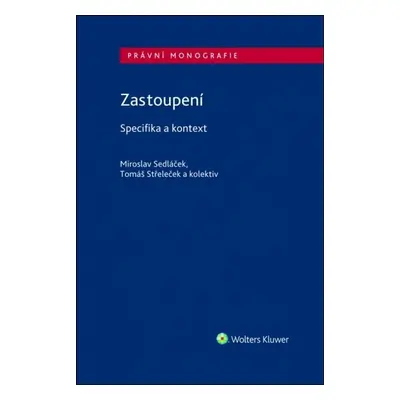 Zastoupení Specifika a kontext - Miroslav Sedláček