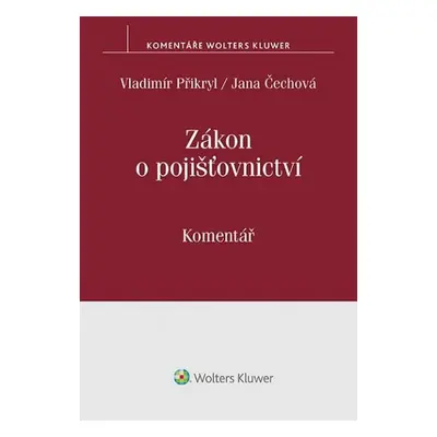 Zákon o pojišťovnictví Komentář - PhDr. Vladimír Přikryl