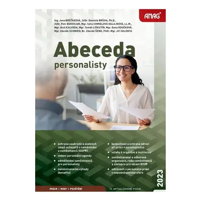 Abeceda personalisty 2023 - Jana Bršťáková