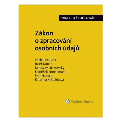 Zákon o zpracování osobních údajů - Josef Donát