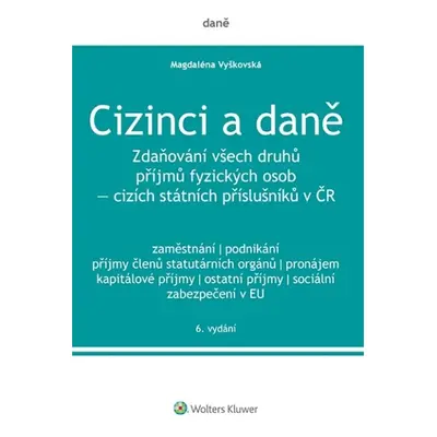 Cizinci a daně - Magdaléna Vyškovská