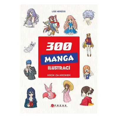 300 manga ilustrací - Kolektiv