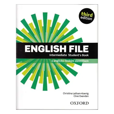 English File Third Edition Intermediate Student's Book (Czech Edition) - Autor Neuveden