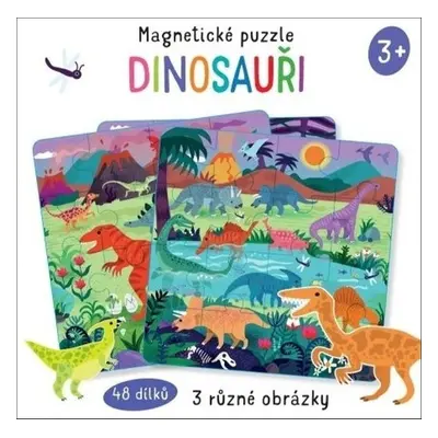 Magnetické puzzle Dinosauři - Autor Neuveden