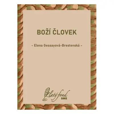 Boží človek - Elena Gessayová-Brestenská