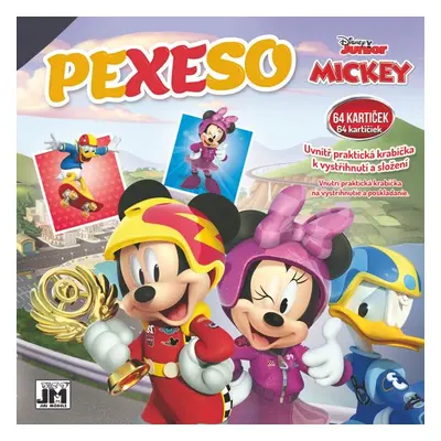 Pexeso Mickey a závodníci - Autor Neuveden