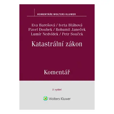 Katastrální zákon - Iveta Bláhová