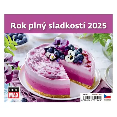 Rok plný sladkostí 2025 - stolní kalendář - Autor Neuveden