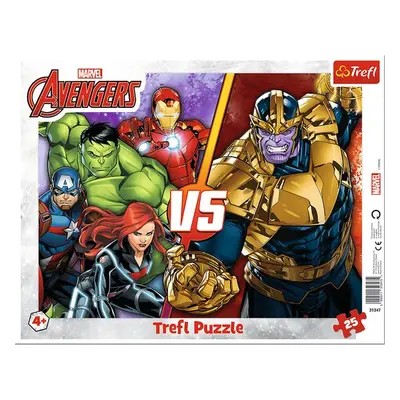 Puzzle Nepřemožitelný tým Avengers 25 dílků - Autor Neuveden