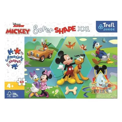 Puzzle Super Shape XXL Mickey Mouse - Autor Neuveden