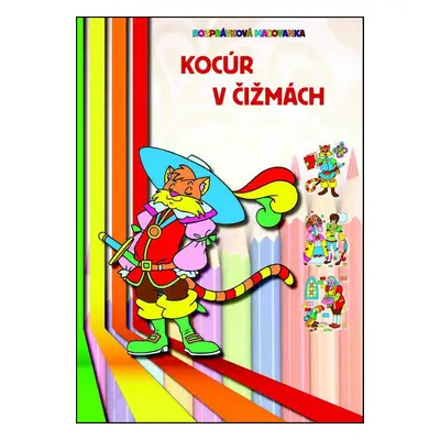 Rozprávková maľovanka Kocúr v čižmách - Autor Neuveden