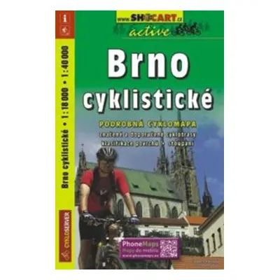 Brno cyklistické 1:18 000, 1: 40 000 - Autor Neuveden