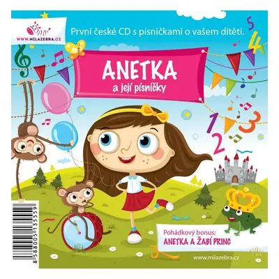 Anetka a její písničky - Autor Neuveden