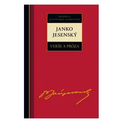 Janko Jesenský Verše a próza - Janko Jesenský