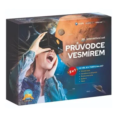 Průvodce vesmírem 5v1 interaktivní set 3D - Autor Neuveden