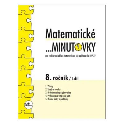 Matematické minutovky 8. ročník / 1. díl - Miroslav Hricz