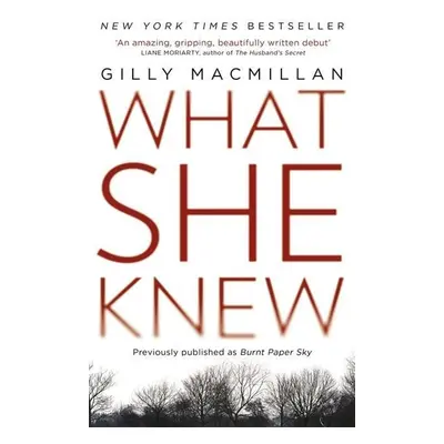 What She Knew - Gilly MacMillan