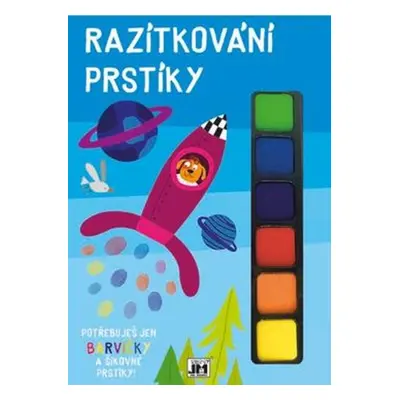 Razítkování prstíky Raketa - Autor Neuveden