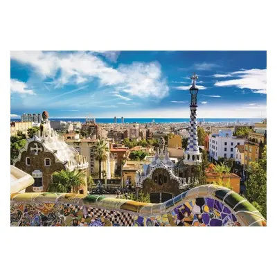 Puzzle Park Güell, Barcelona 1500 dílků - Autor Neuveden