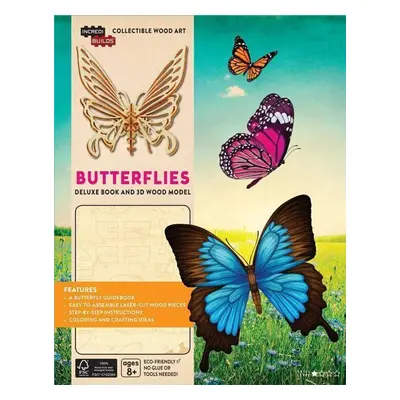 Insight Editions: Incredibuilds: Butterflies - Autor Neuveden