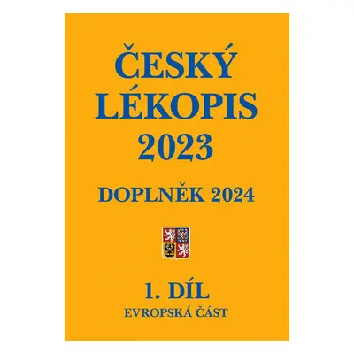 Český lékopis 2023 - zdravotnictví ČR Ministerstvo