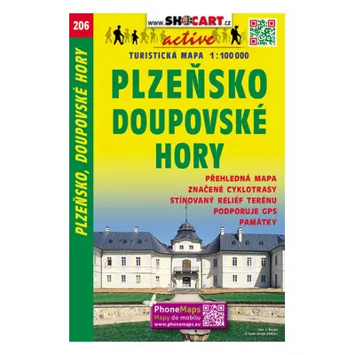 Plzeňsko, Doupovské Hory 1:100 000 - Autor Neuveden