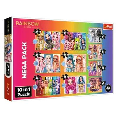 Puzzle Rainbow High MEGA PACK 10v1 - Autor Neuveden