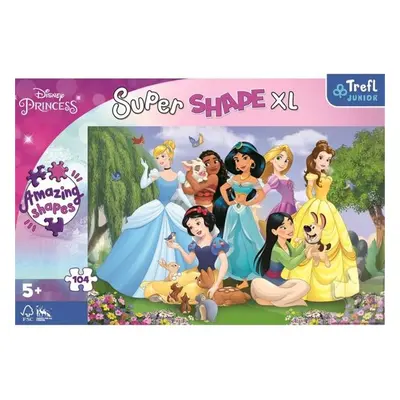 Puzzle Super Shape XL Disney princezny - Autor Neuveden