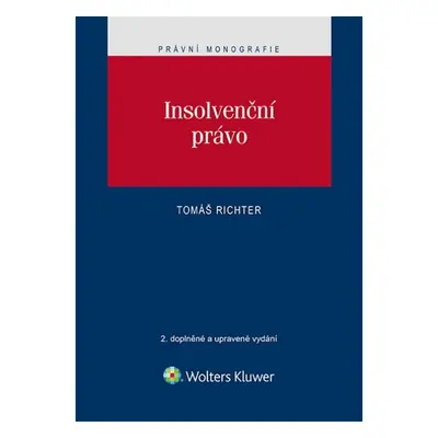 Insolvenční právo - Tomáš Richter