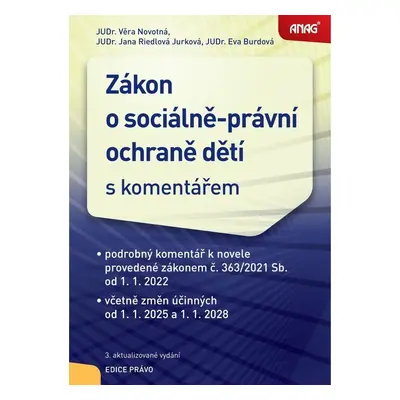 Zákon o sociálně-právní ochraně dětí s komentářem - Věra Novotná